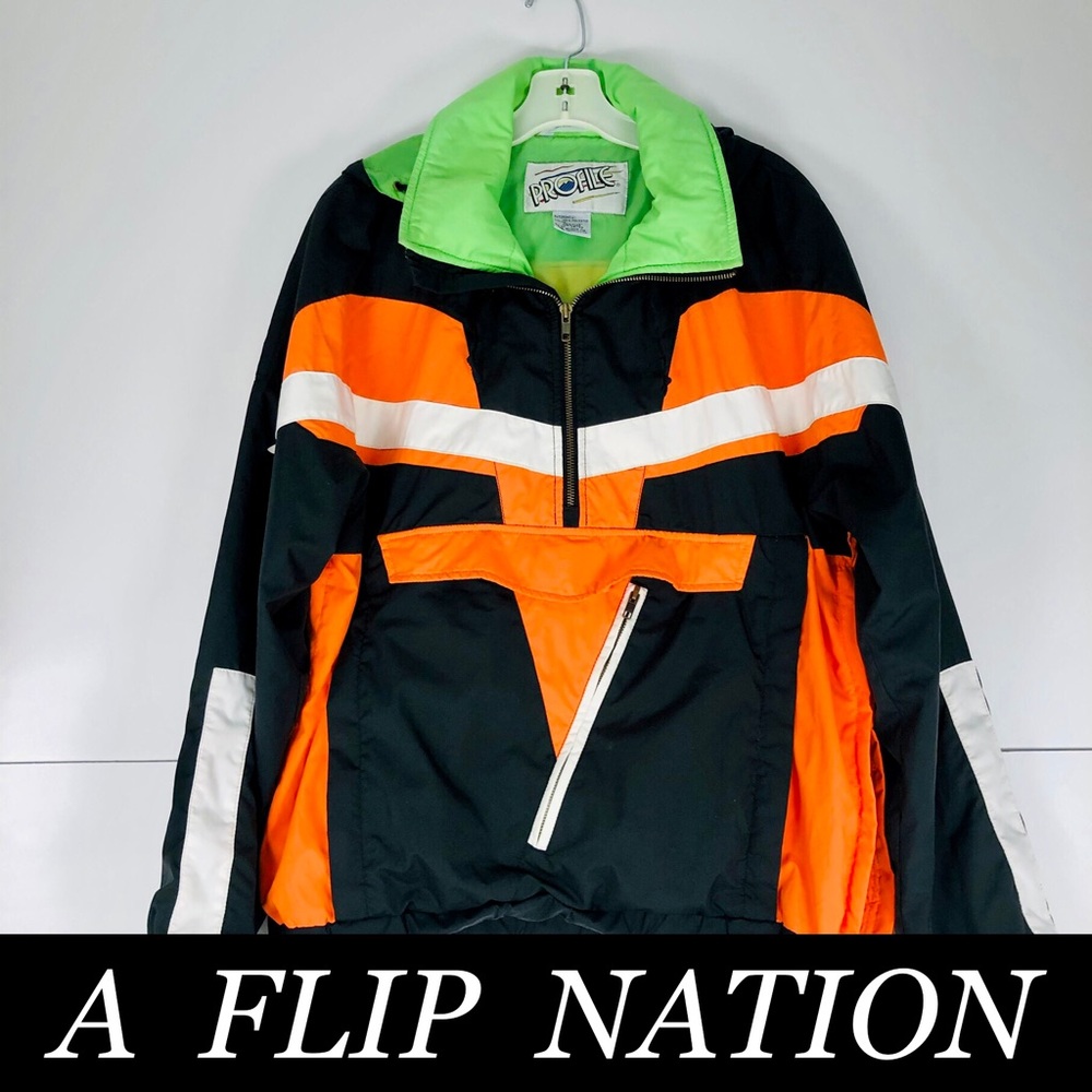 Vintage 80’s Profile Ski Puffer Jacket XL, M